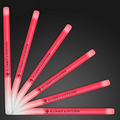 5 Days - Custom 9.4" Red Glow Stick Wands